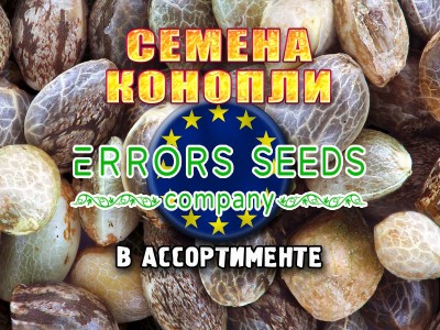 У нас можно купить семена конопли от Errors-Seeds