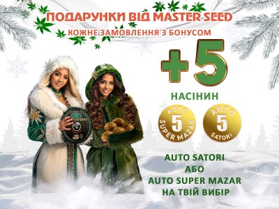 Новорічна акція від сідбанку MASTER SEED