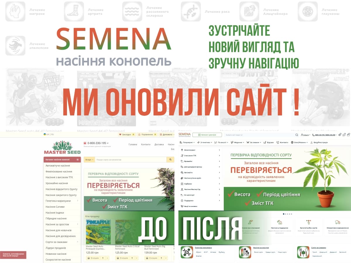 Ми оновили сайт! Зустрічайте новий вигляд та зручну навігацію