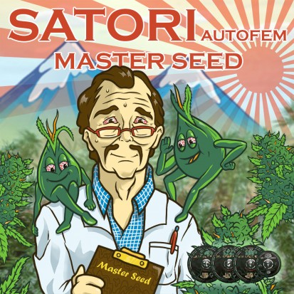 Насіння коноплі Master-Seed Auto Satori Feminised