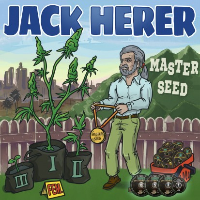 Семена конопли Master-Seed Jack Herer Feminised