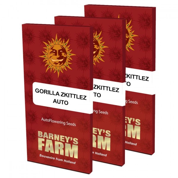 Семена марихуаны Gorilla Zkittlez autofem. Barneys Farm