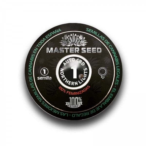 Насіння коноплі Master-Seed auto CBD Northern Lights feminised