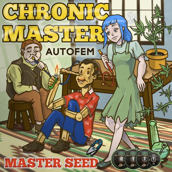 Семена конопли Master-Seed auto Chronic Master feminised