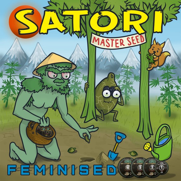 Насіння коноплі Satori fem. XXL Premium Big Size