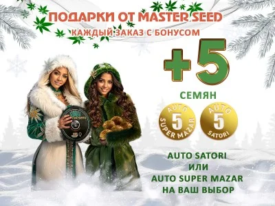 Новогодняя акция от сидбанка MASTER SEED